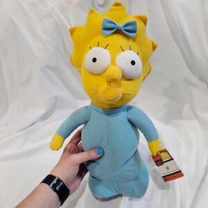Vintage 2005 the simpsons maggie deadstock stuffed animal